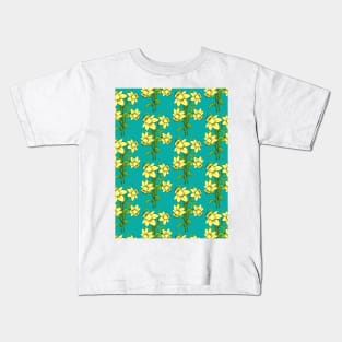 Daffodil Pattern Kids T-Shirt